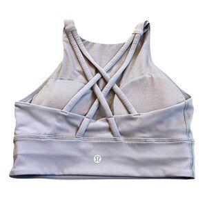 Lululemon Energy Bra Longline Women’s 6/S Lavender Medium Support